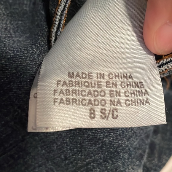 Women’s 526 Levi jeans 8S Slender bootcut. Doubler button closure button pockets - Picture 5 of 10